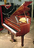 Challen GP142 Grand Piano with a mahogany case and polyester finish