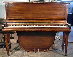 Rare, Morley Upright Grand Piano wih a Mahogany Case Artcased, Morley upright piano
