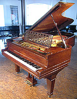 Antique Steinway Model C Grand Piano with a Rosewood Case and Fretted Music Desk Antique Steinway Model C Grand Piano For Sale
