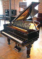 Antique Steinway Grand Piano For Sale with a black case Antique Steinway Grand Piano For Sale with a black case