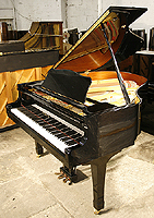 Yamaha G1 Grand Piano with a black case and polyester finish