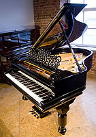 Antique, Black Steinway Model A Grand Piano Antique, Black Steinway Model A Grand Piano For Sale