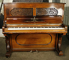Antique, Rosewood Steinway Upright Piano