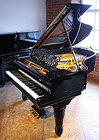 Antique Steinway Model A Grand Piano with a Black CAse Antique Steinway Model A Grand Piano For Sale