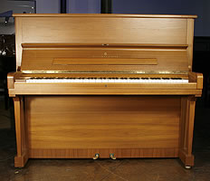 Modern Steinway Model V Upright Piano For Sale