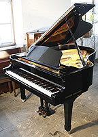 Yamaha C3 Grand Piano For Sale with a black case