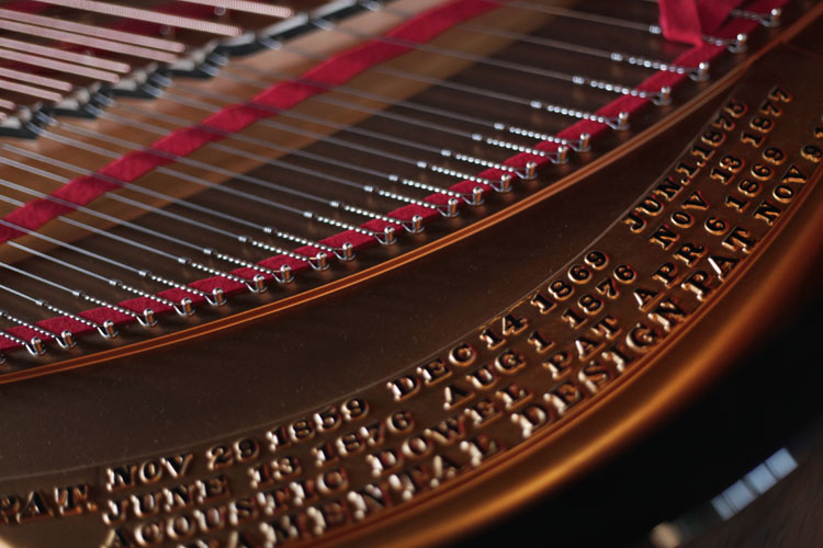 Rebuilt Steinway Pianos Specification. Work Undertaken by Steinway Academy Trained Technicians Using 100% Steinway Parts