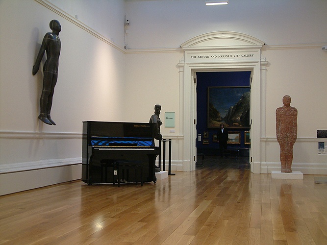 Besbrode piano hire at Leeds art gallery