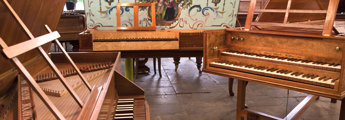  An opening exhibition from the discovery of a hidden collection of early keyboard instruments by artist, educator, self-taught instrument maker and Micklethwaite resident, Anthony Holbrook.