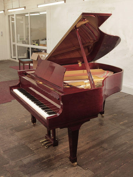 A 1998, Boston GP178 II grand piano for sale with a mahogany gloss case 