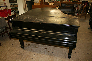 Steinway piano restoration