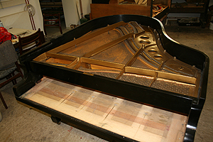 Steinway piano restoration