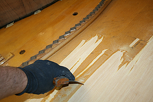 Steinway piano restoration