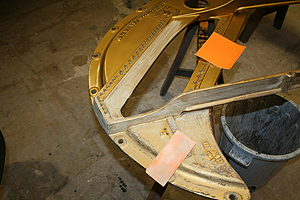 Steinway piano restoration