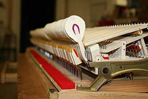 Steinway piano restoration