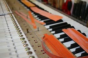 Steinway piano restoration
