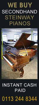 We buy Steinway Pianos. Steinways wanted for cash.